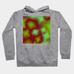 green red pink texture gradient Hoodie